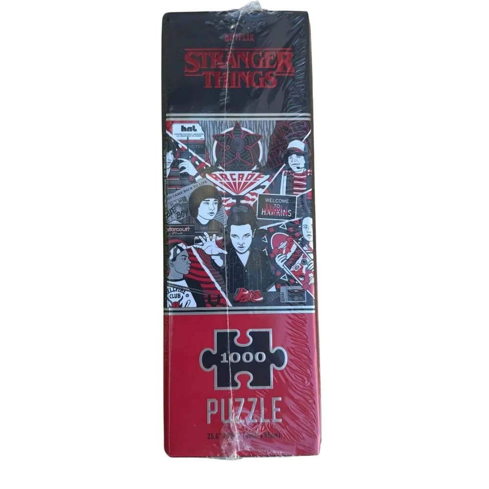 Theory11 Stranger Things 1000-Piece Jigsaw Puzzle 25.6